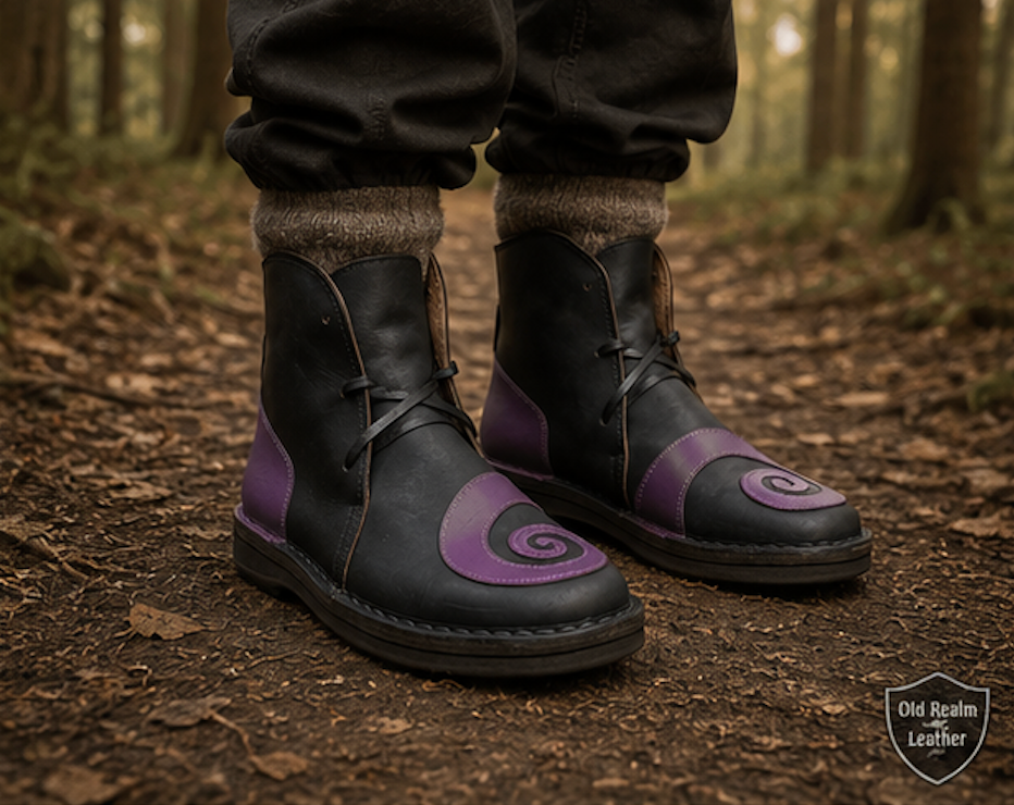 Medieval Shoes for Historical Reenactment