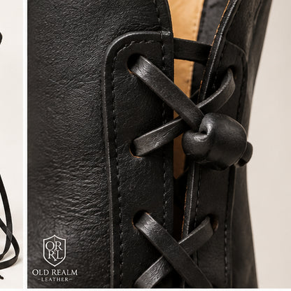 Ren Faire Shoes - Handmade Medieval Leather Boots