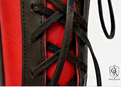 Handmade Medieval Leather Boots for LARP & Reenactment