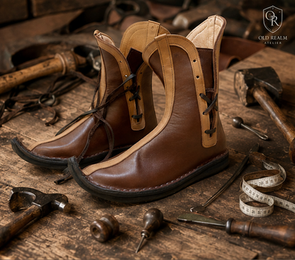 Viking Boots for Historical Reenactment