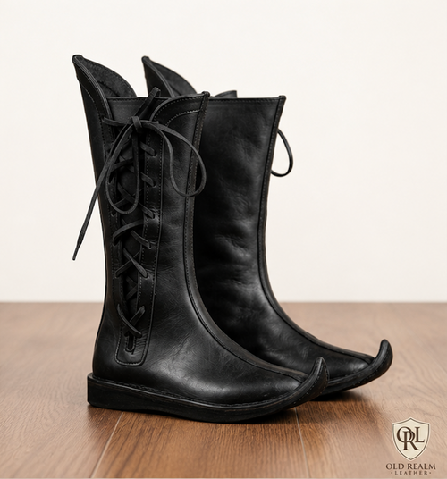 Men's Handmade Medieval Poulaine Boots