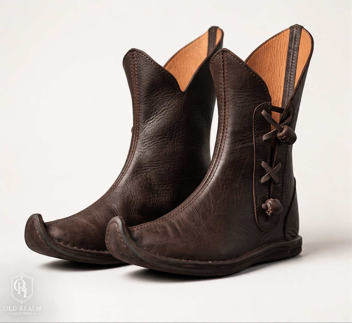Fantasy Boots for LARP & Medieval Cosplay