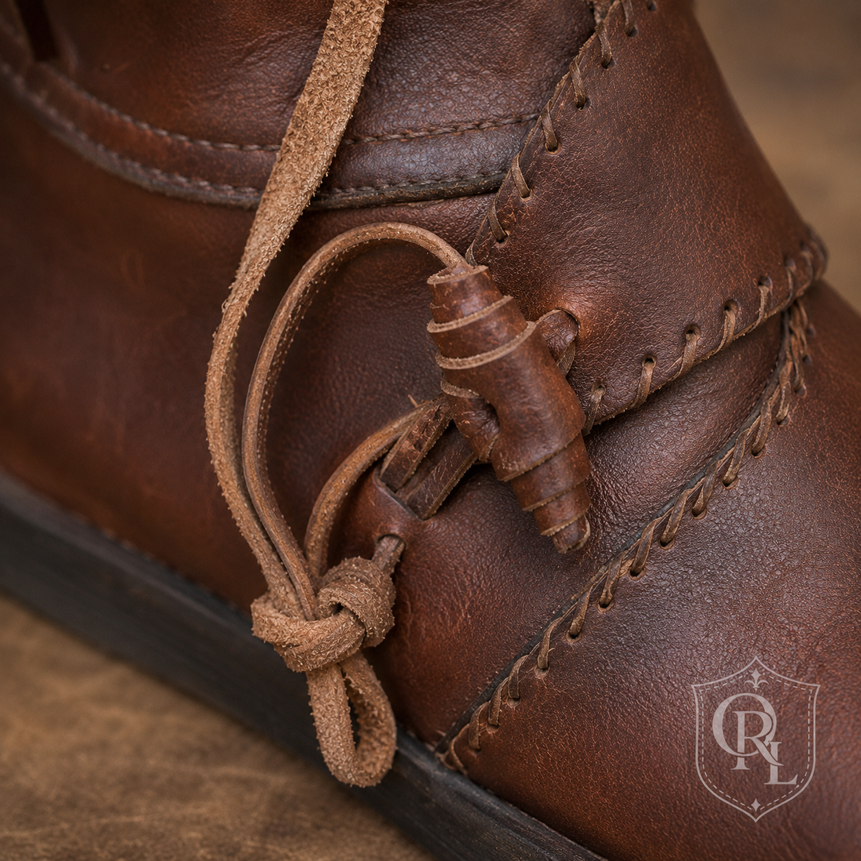 Handmade Medieval Leather Boots for LARP & Renaissance Fairs